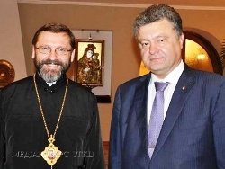 Президент України привітав УГКЦ з 25-ю річницею від виходу з підпілля