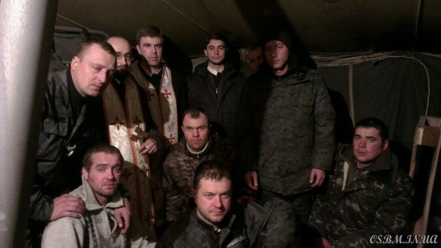 Отці Василіяни зі Званівського монастиря завітали до військовослужбовців