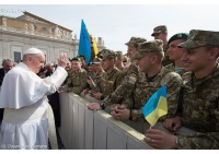 Папа Франциск поблагословив українських військових